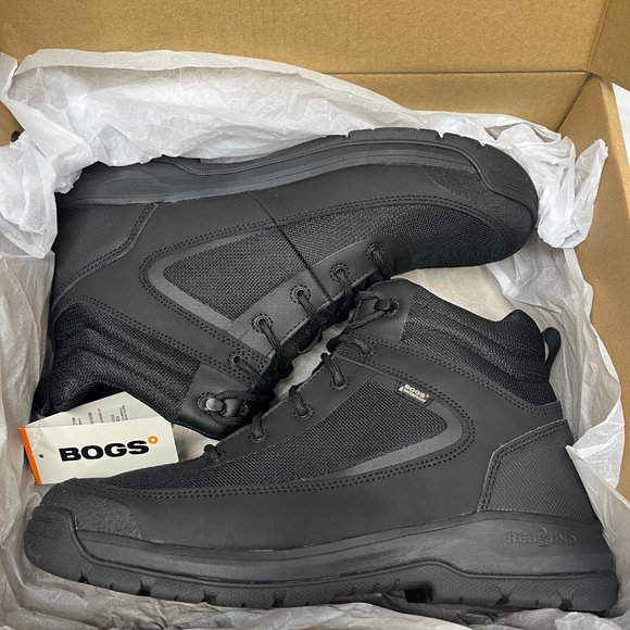 BOGS Men's Snow Boots , Black, Size 14 - Picture 2 of 6